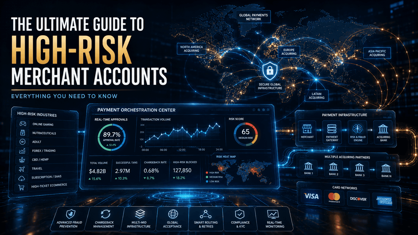 The Ultimate Guide to High-Risk Merchant Accounts: Everything You Need to Know