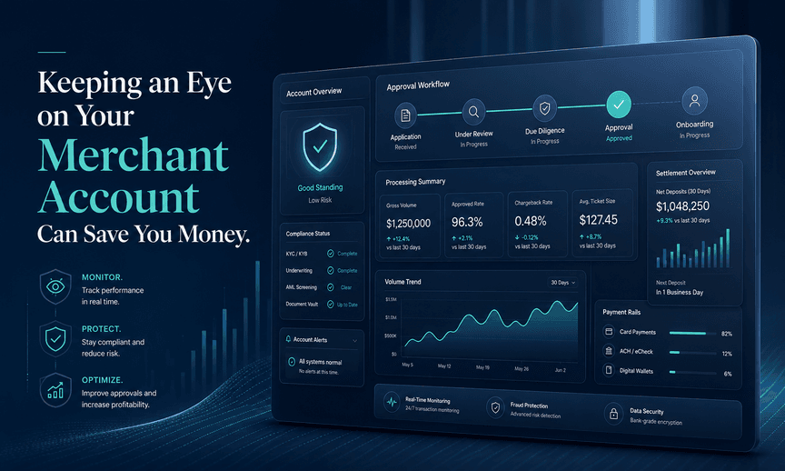 Keeping an Eye on Your Merchant Account Can Save You Money