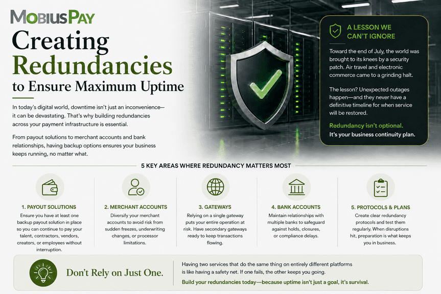 Creating Redundancies to Ensure Maximum Uptime
