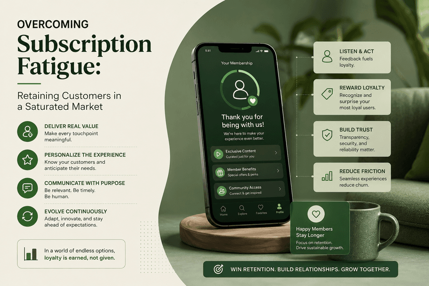 Overcoming Subscription Fatigue: Retaining Customers in a Saturated Market