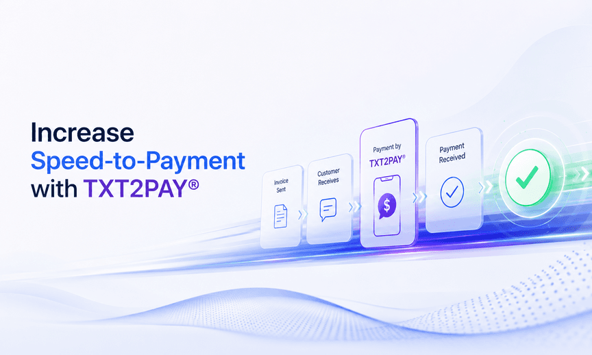 Increase Speed-to-Payment with TXT2PAY