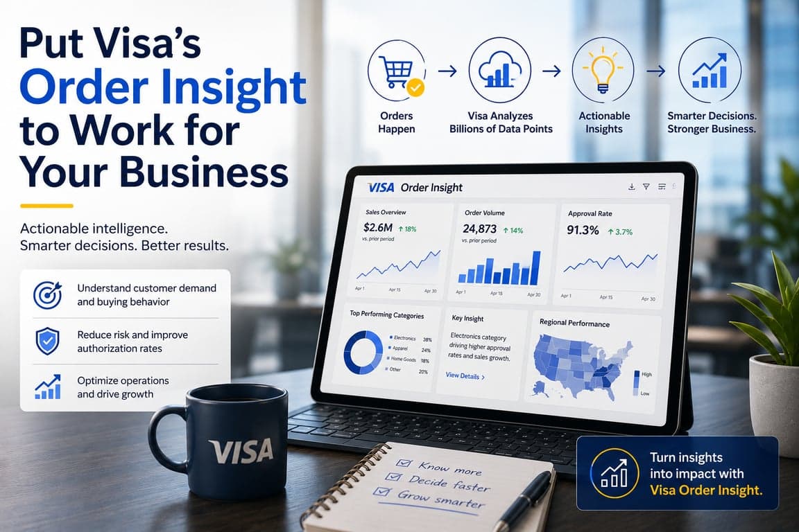 Put Visa’s Order Insight to Work for Your Business