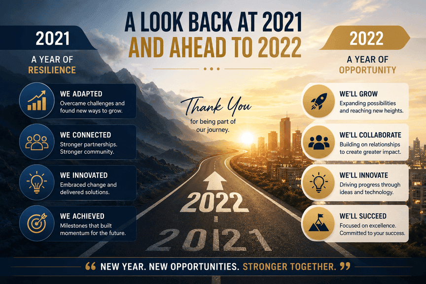 A Look Back at 2021 and Ahead to 2022